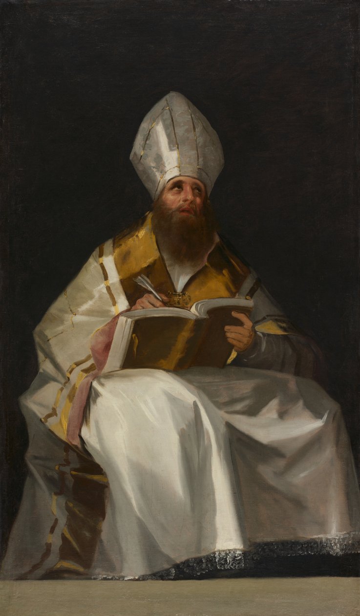 Święty Ambroży, ok.1796-1799 autorstwa Francisco de Goya
