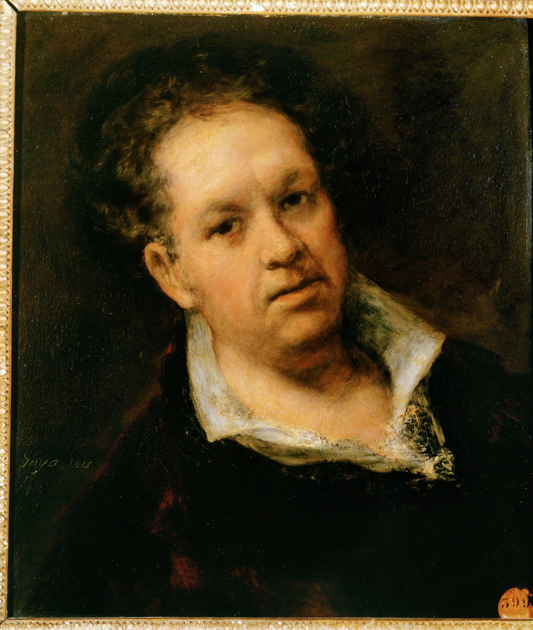 Autoportret ... (obraz na płótnie) autorstwa Francisco Jose de Goya y Lucientes