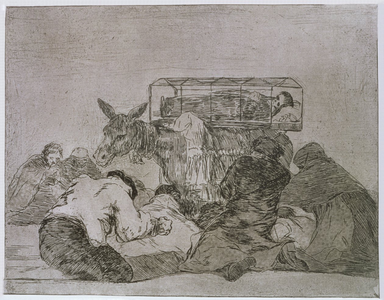 Dziwne oddanie!, płyta 66 „Klęski wojny” autorstwa Francisco Jose de Goya y Lucientes