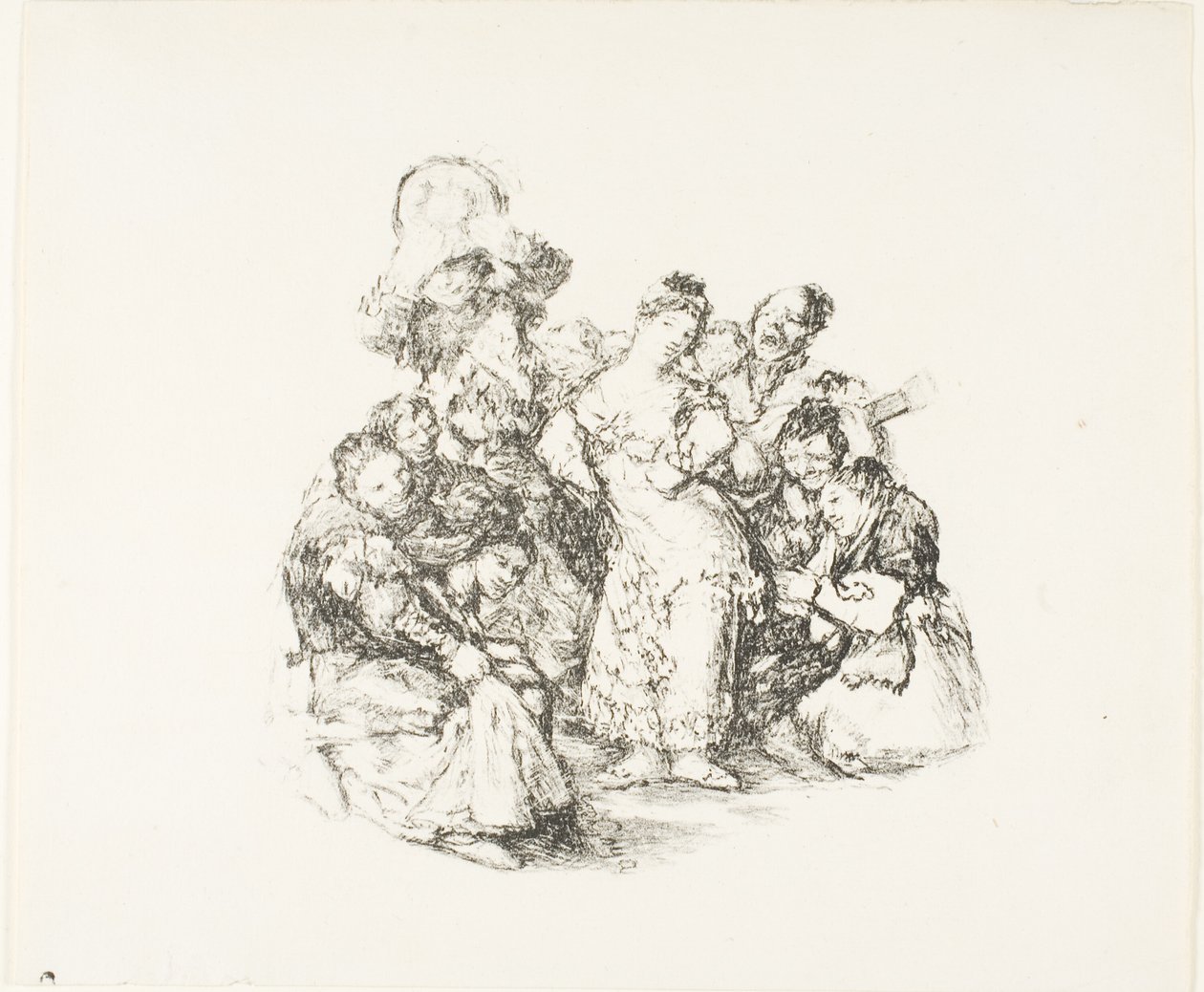 Taniec andaluzyjski autorstwa Francisco Jose de Goya y Lucientes