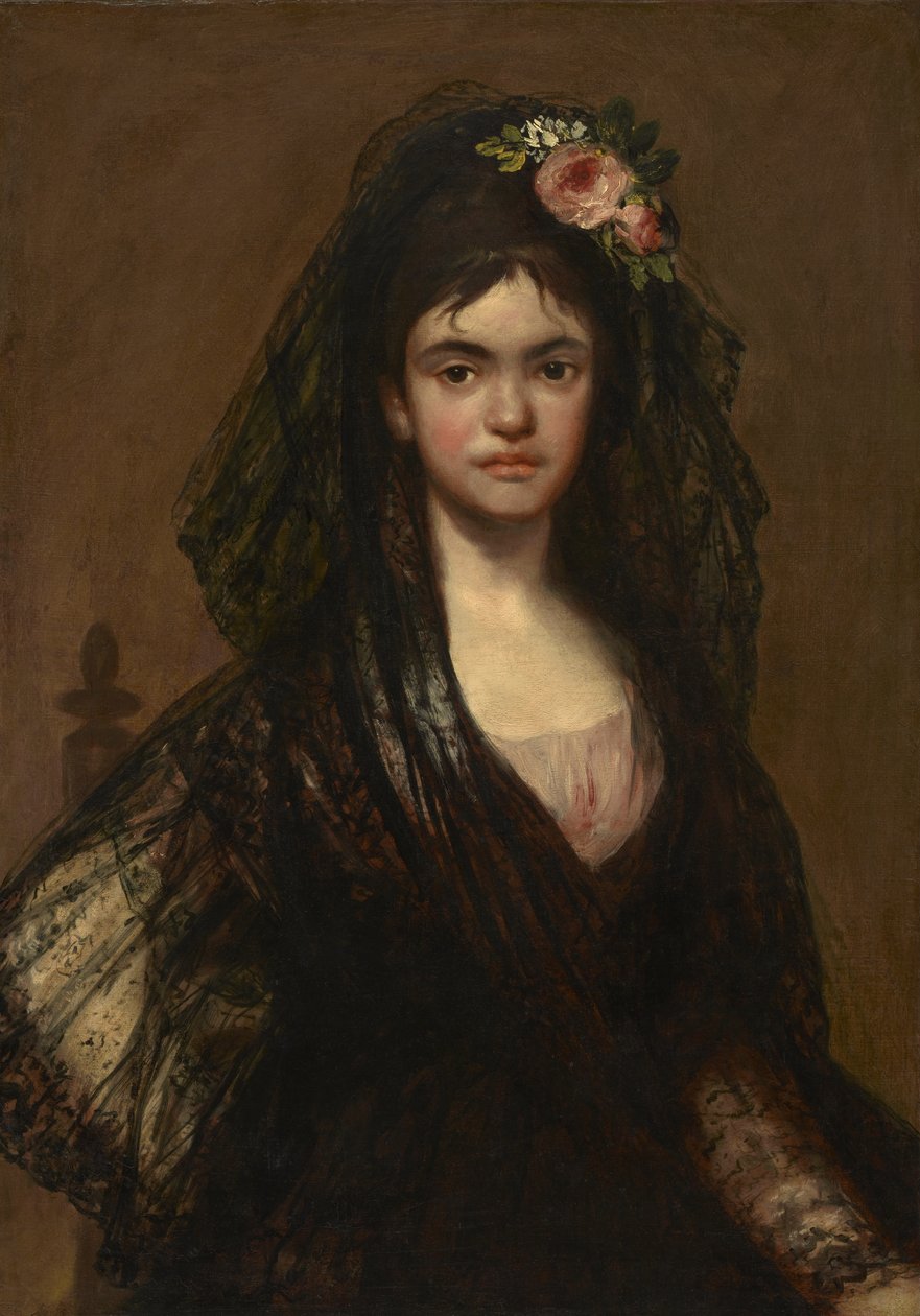 Madrileña, koniec XIX wieku autorstwa Francisco de Goya