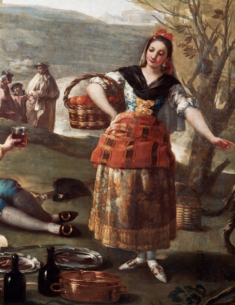 Sprzedawca pomarańczy autorstwa Francisco Jose de Goya y Lucientes