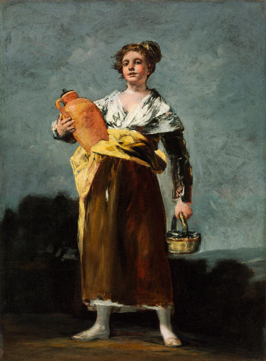 The Water Carrier, c.1808-12 (olej na płótnie) autorstwa Francisco de Goya