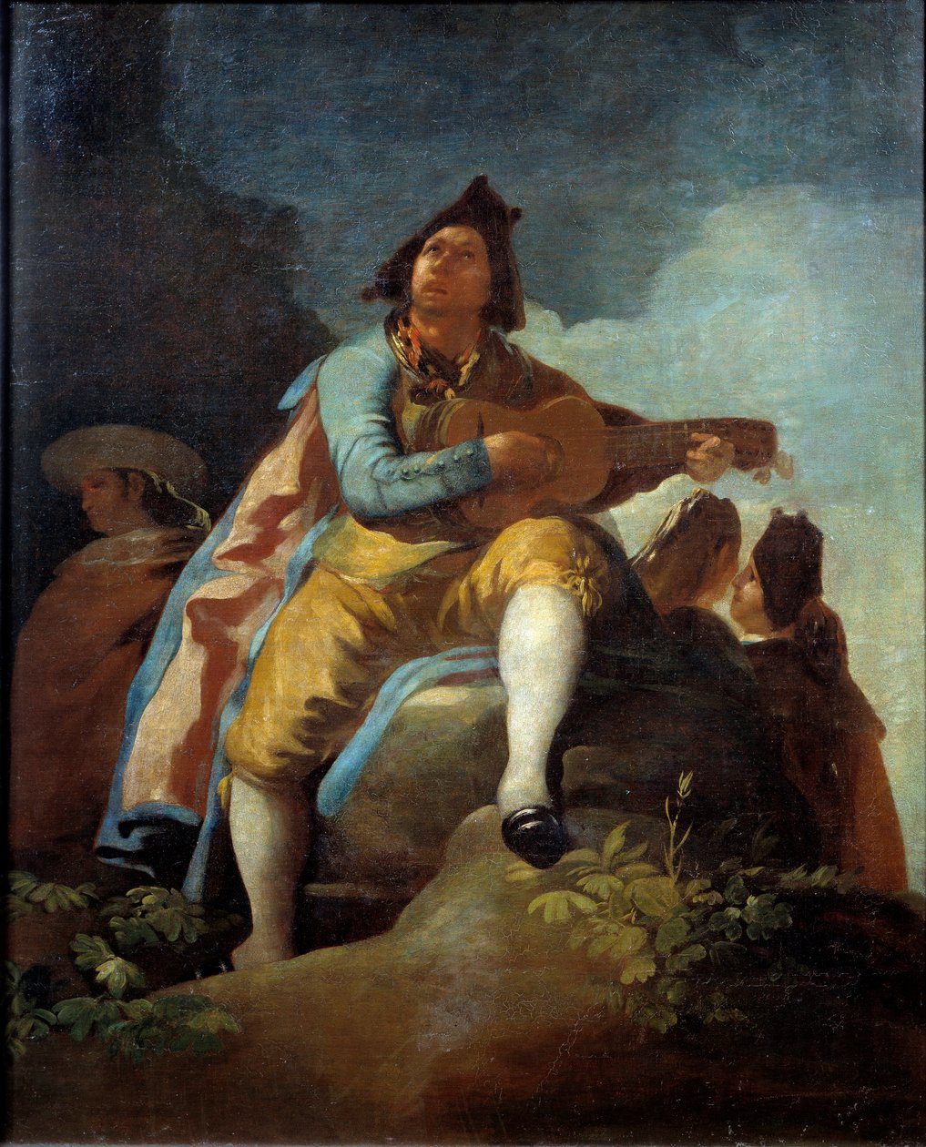 Elegancka gitara Obraz Francisco de Goya (1746-1828) XIX w. Słońce. 1,37x1,12 m Madryt, Muzeum Prado autorstwa Francisco de Goya