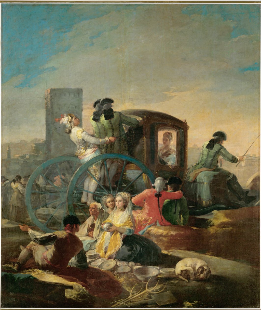 Garncarz, karykatura do gobelinów dla Pałacu Prado (obraz na płótnie) autorstwa Francisco Jose de Goya y Lucientes