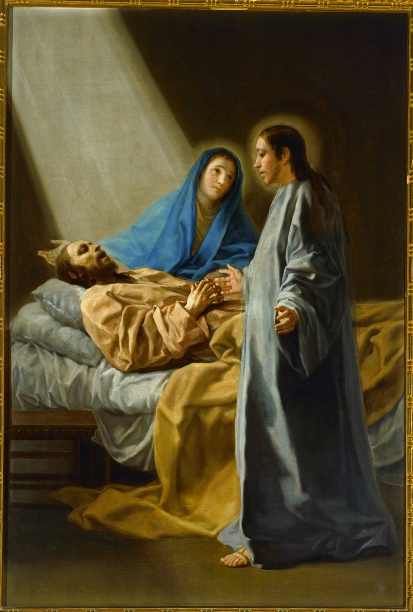 Przejście świętego Józefa ... (obraz na płótnie) autorstwa Francisco Jose de Goya y Lucientes