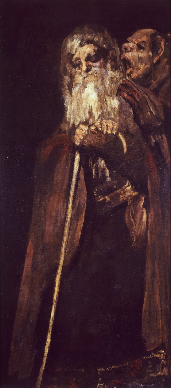 Dwóch braci — Francisco de Goya (1746-1828) autorstwa Francisco Jose de Goya y Lucientes