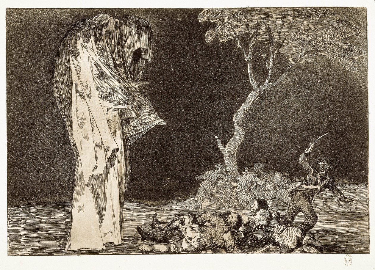 tablica 2 w ""Disparates"" autorstwa Francisco de Goya