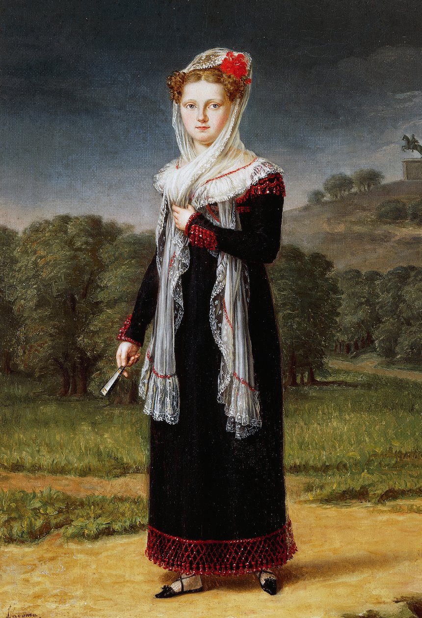 Portret Marii Luizy, księżnej Parmy (Wiedeń autorstwa Francisco Lacoma