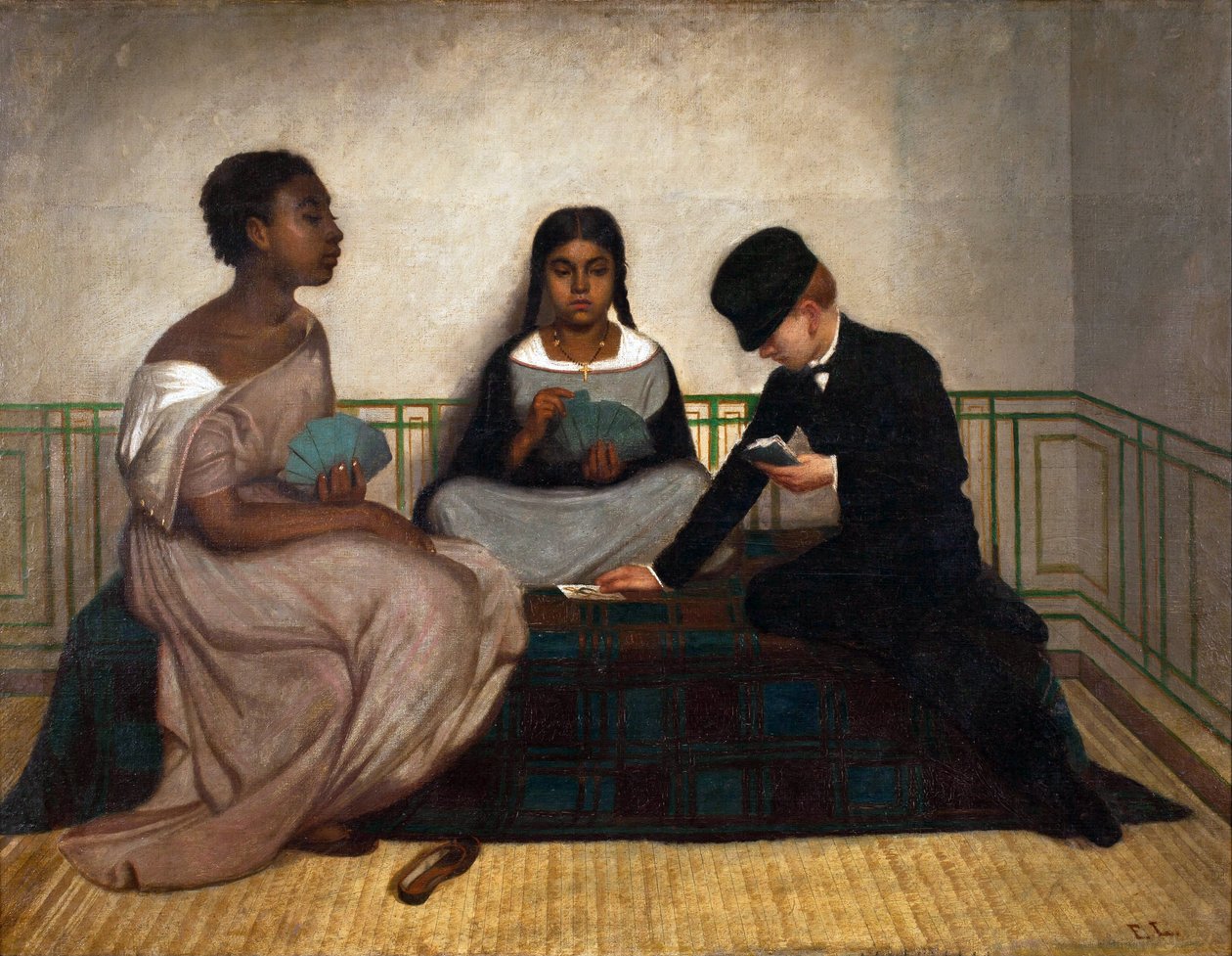 Trzy rasy lub równość wobec prawa autorstwa Francisco Laso (1823-1869), Muzeum Sztuki w Limie autorstwa Francisco Laso