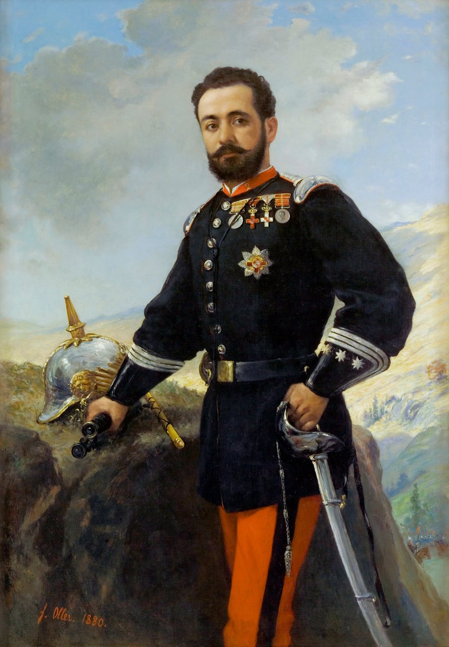 Retrato del Coronel Francisco Enrique Contreras autorstwa Francisco Manuel Oller