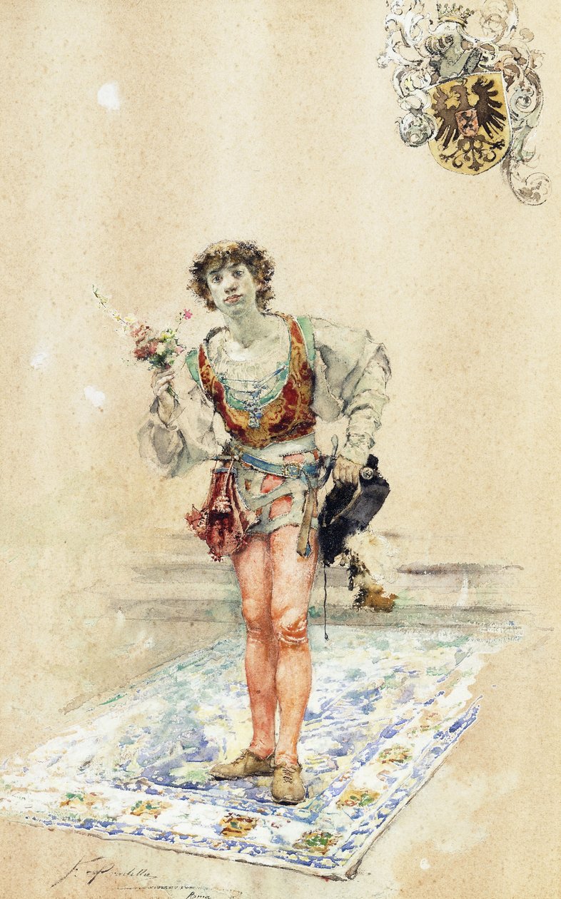 Zalotnik, autorstwa Francisco Pradilla y Ortiz