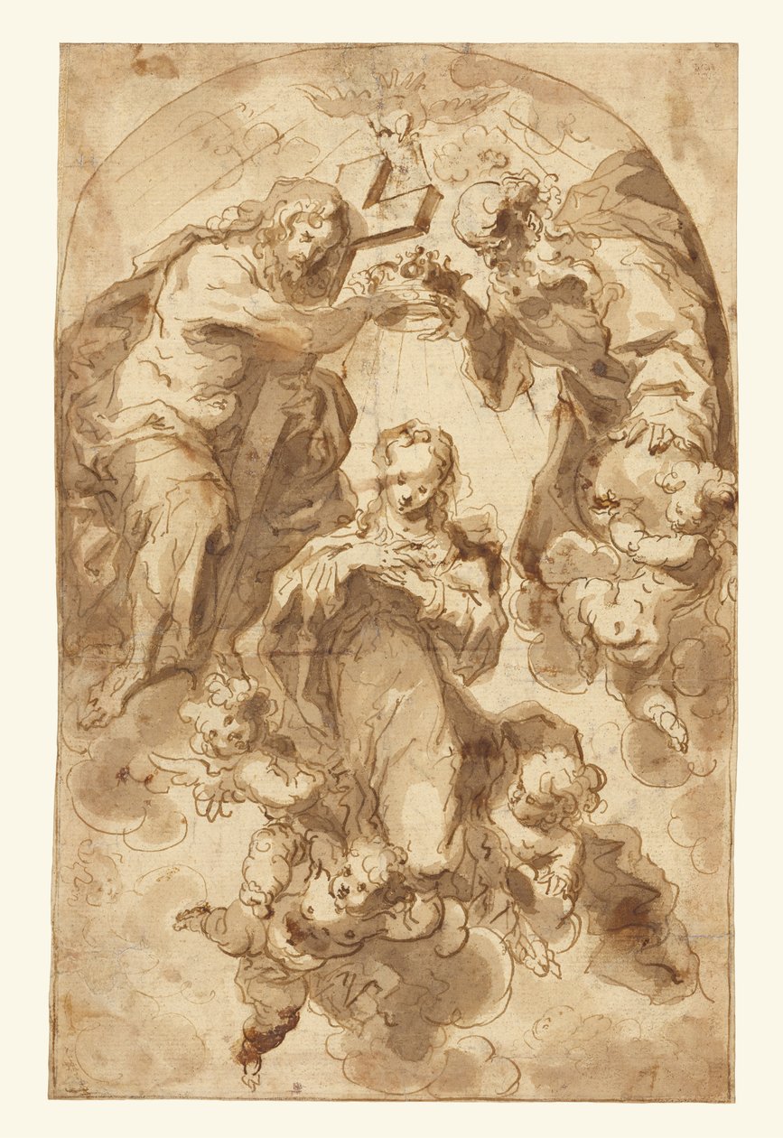Koronacja Dziewicy autorstwa Francisco Ribalta
