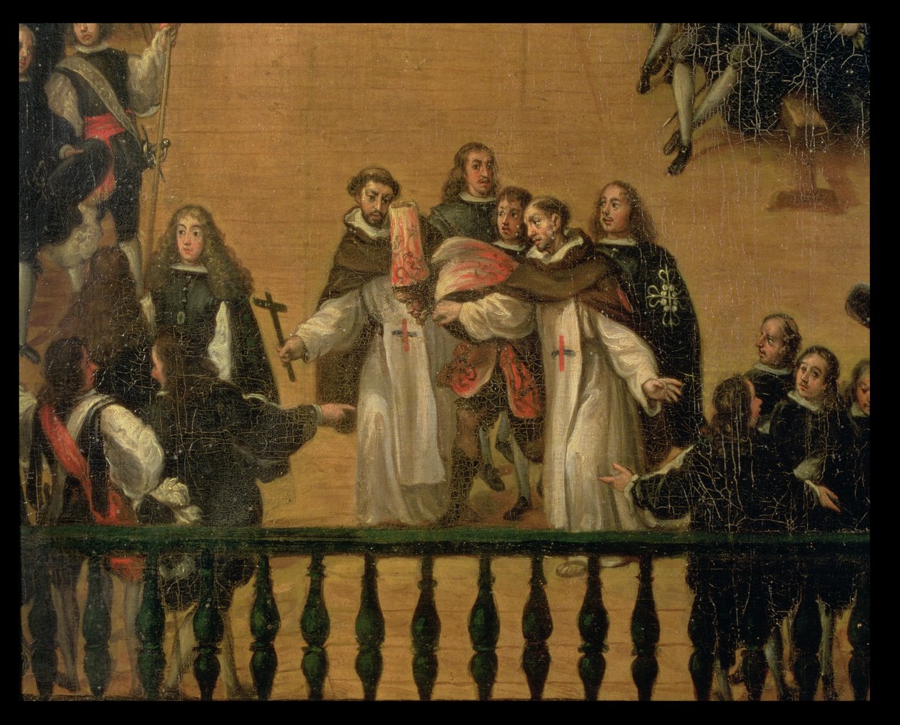 131-0635398 Auto de fe na Plaza Mayor w Madrycie, szczegóły autorstwa Francisco Rizi