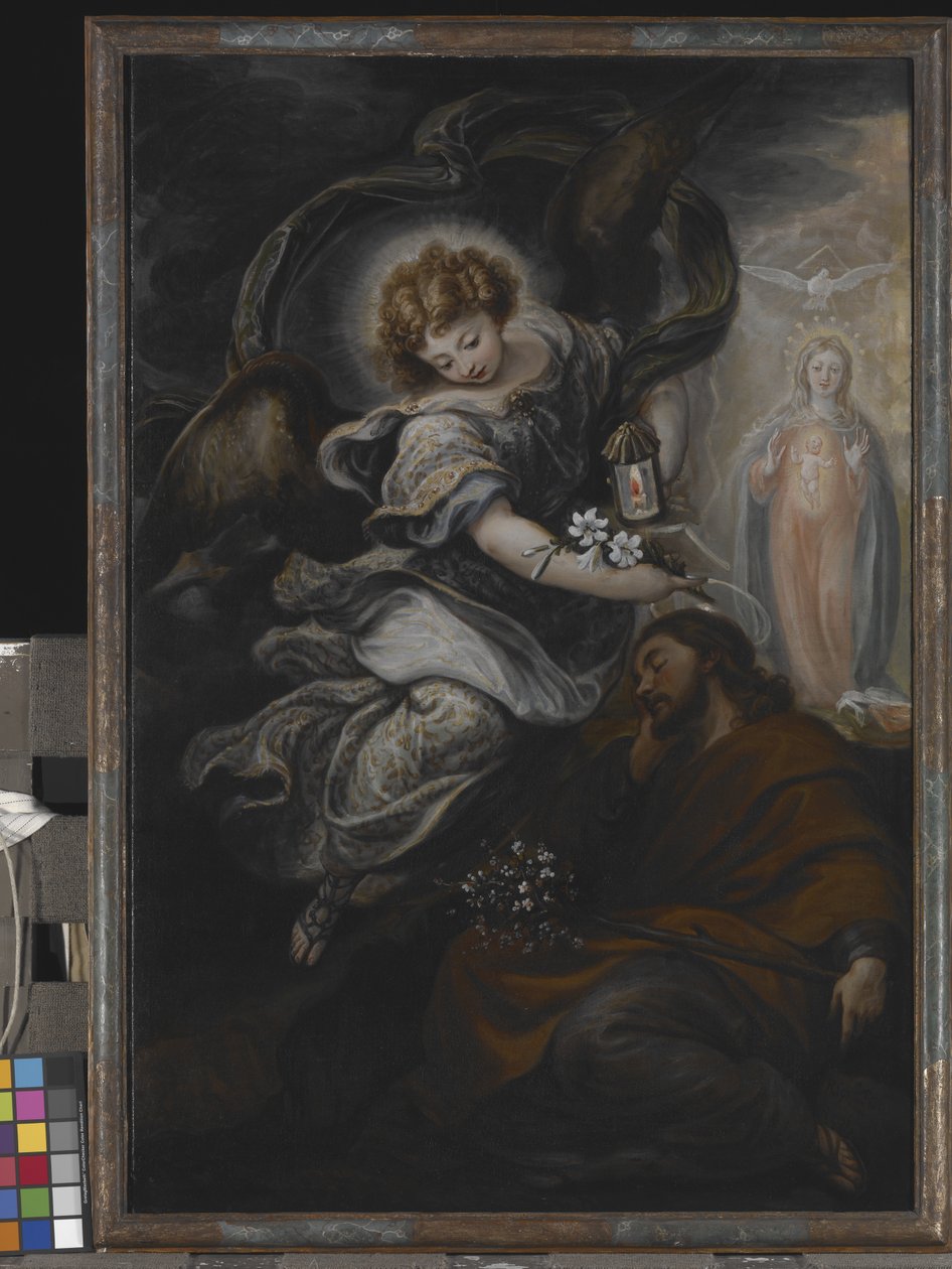 Sen św. Józefa (olej na płótnie) autorstwa Francisco Rizi