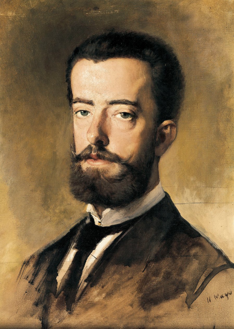 Portret Amadeo I Sabaudii (1845-1890), króla Hiszpanii autorstwa Francisco Sans y Cabot