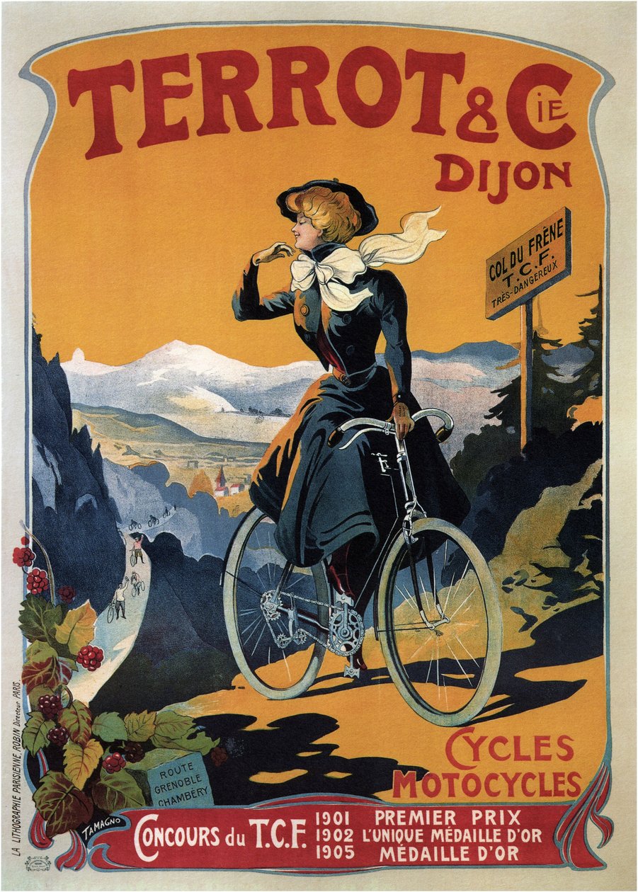 Cykle Terrot i Cie, 1905 autorstwa Francisco Tamagno