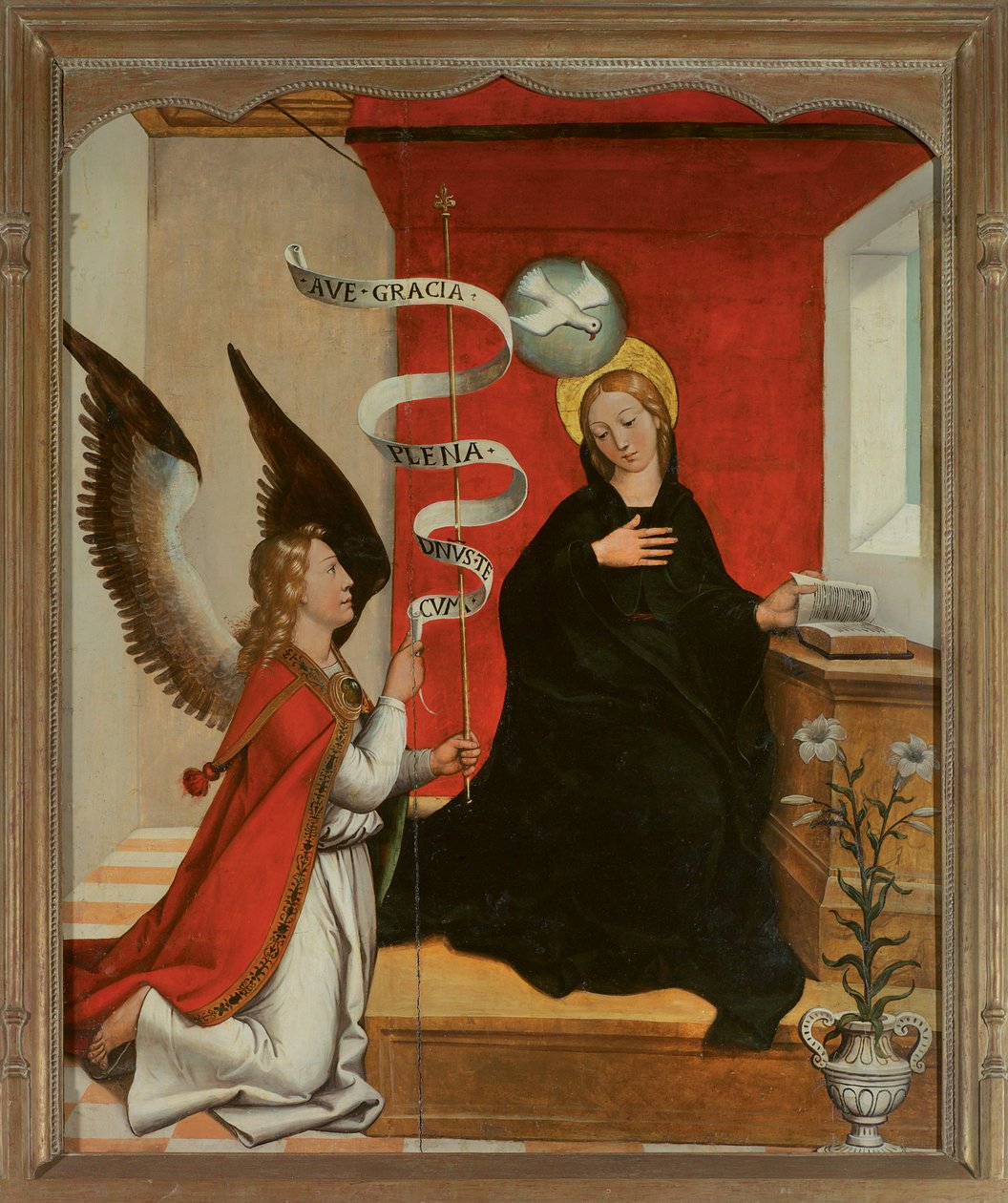 Zwiastowanie autorstwa Francisco de Comontes