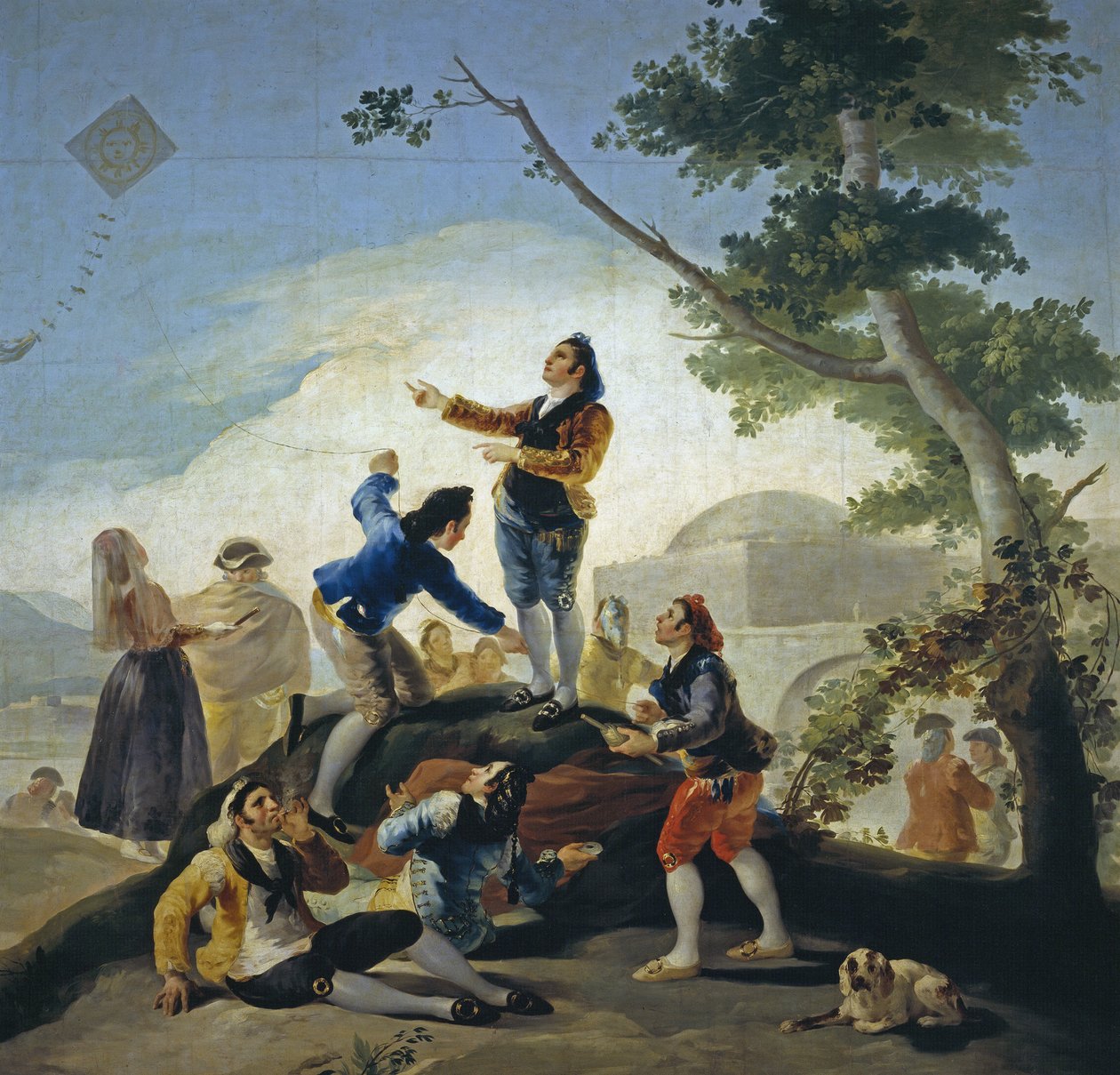 Latawiec Latawiec, 1778 autorstwa Francisco de Goya