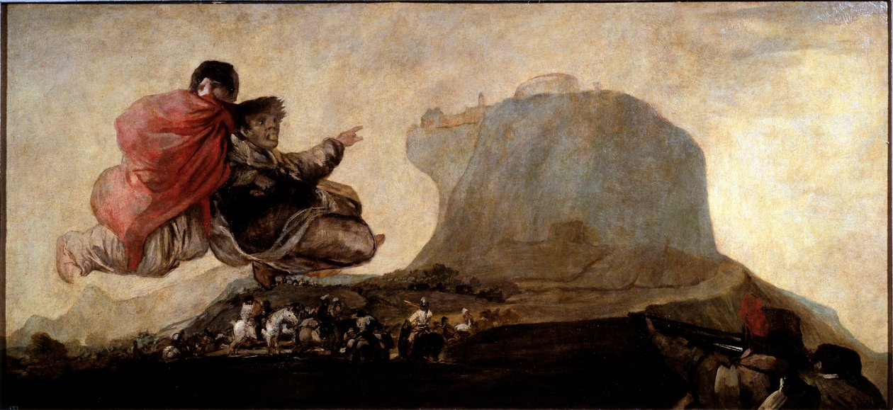 Asmodeusz (olej na płótnie) autorstwa Francisco de Goya
