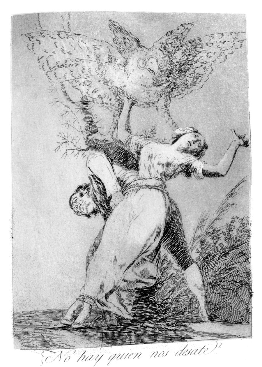Czy ktoś może nas zjednoczyć, 1799 autorstwa Francisco de Goya