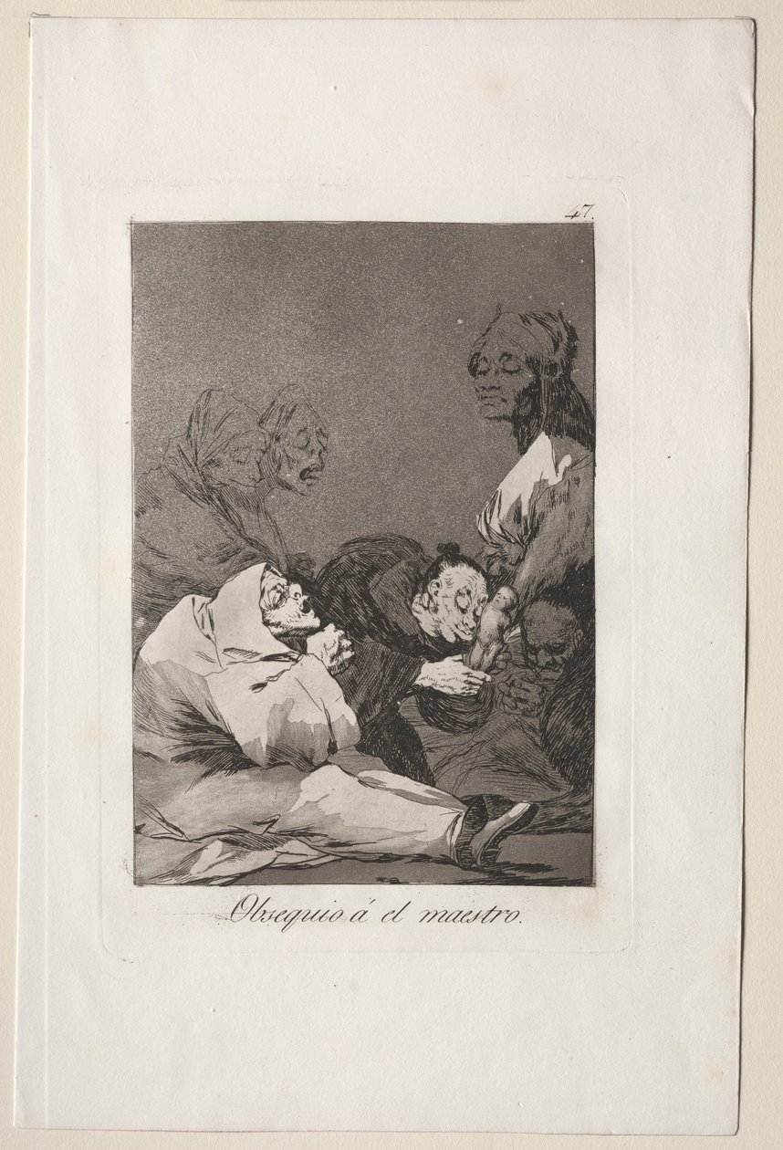 Caprichos: prezent dla mistrza. autorstwa Francisco de Goya