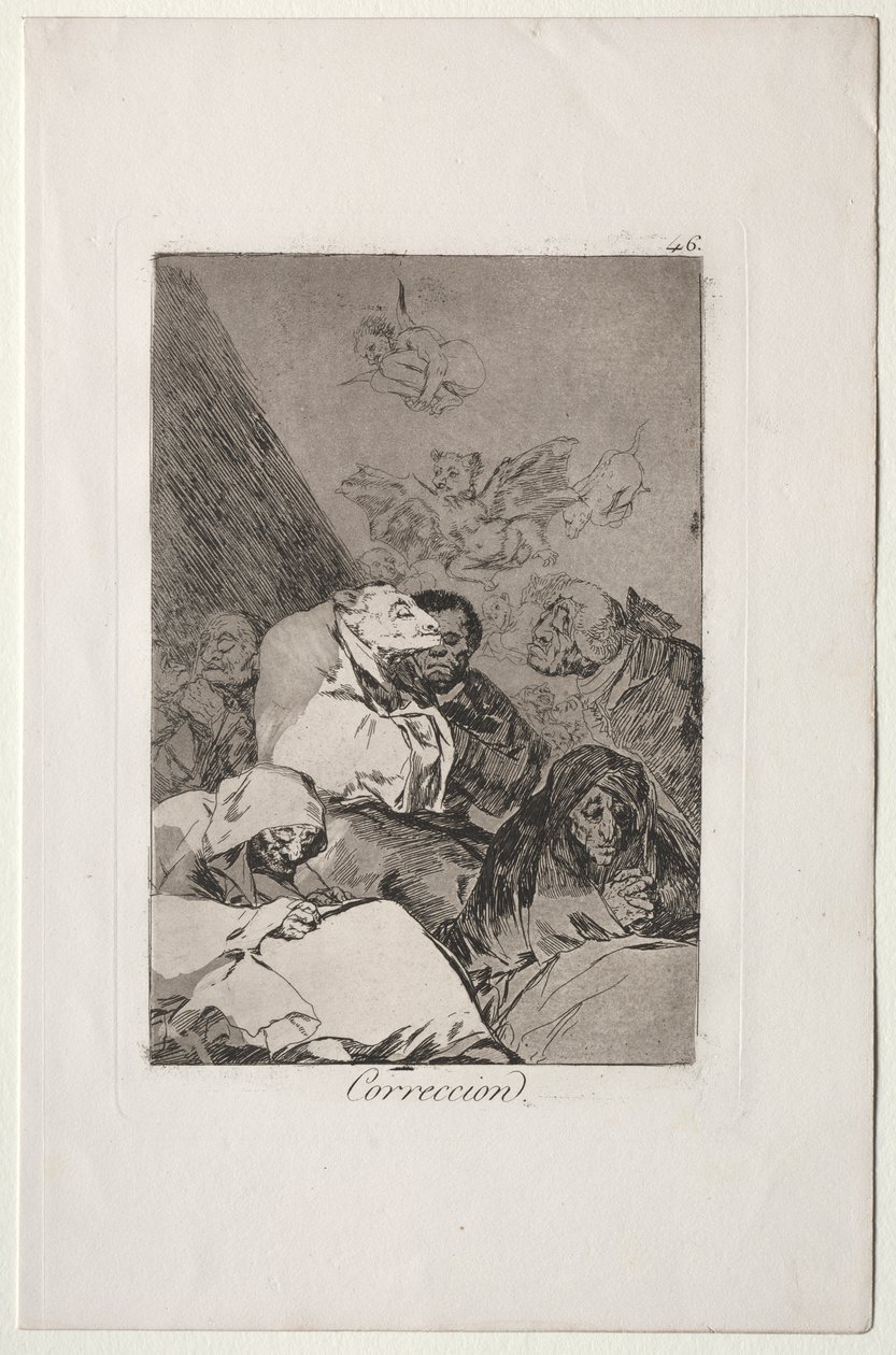 Caprichos: korekta autorstwa Francisco de Goya
