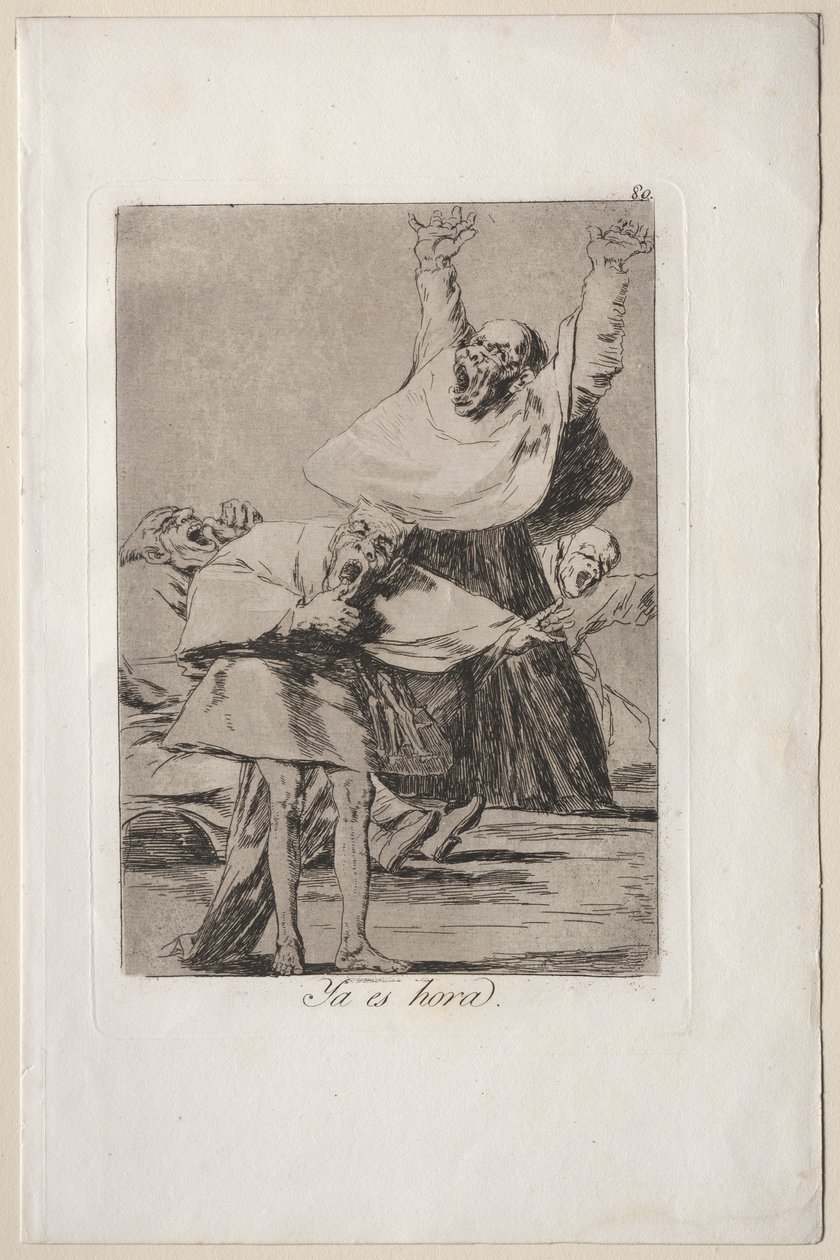 Caprichos: już czas autorstwa Francisco de Goya