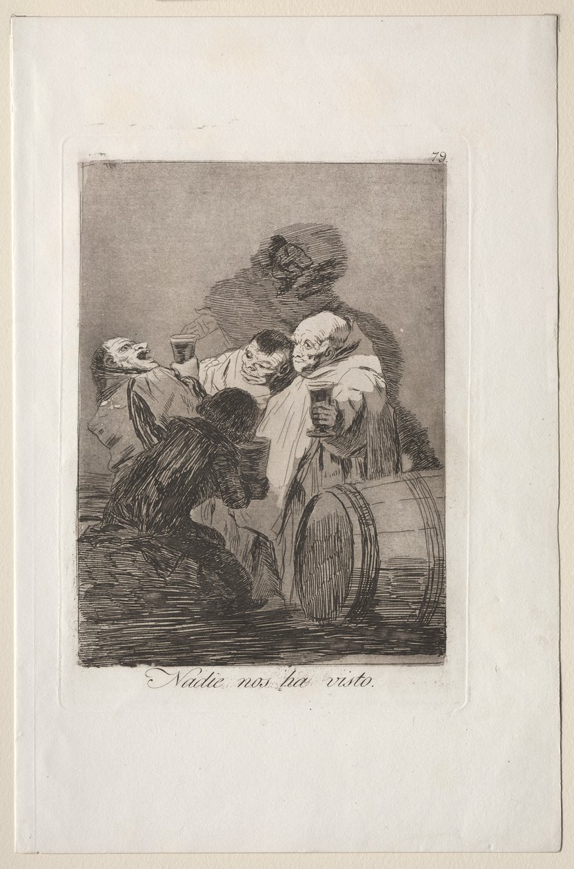 Caprichos: Nikt nas nie widział autorstwa Francisco de Goya
