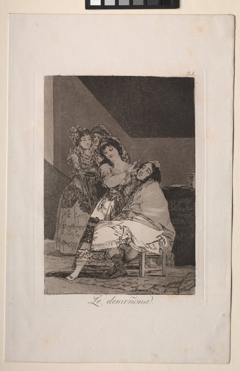 Caprichos: Okrywa go autorstwa Francisco de Goya