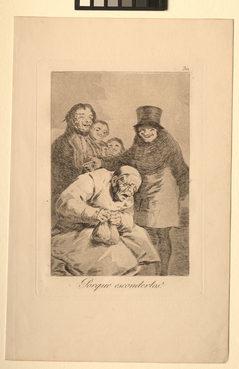 Caprichos: po co je ukrywać. autorstwa Francisco de Goya