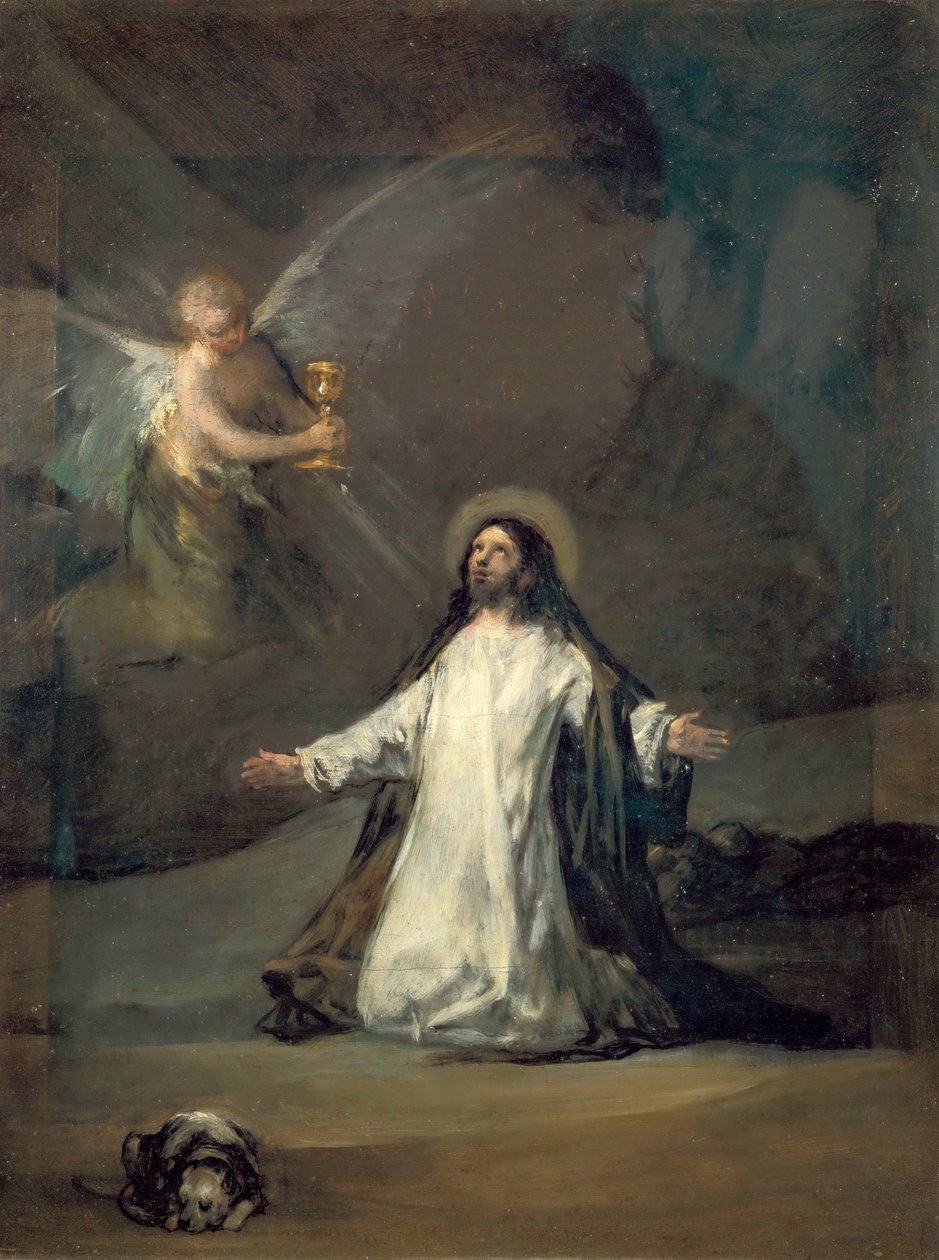 Chrystus w Getsemani autorstwa Francisco de Goya