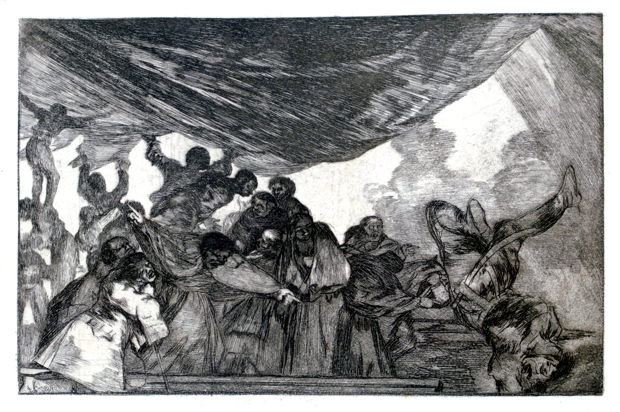 Czysta fantazja, 1819-1823 autorstwa Francisco de Goya