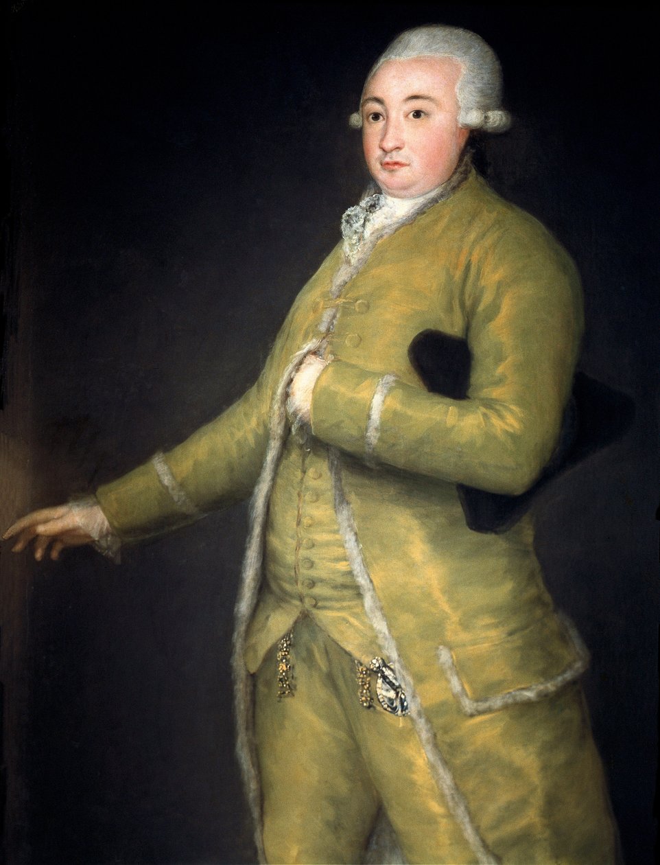 Hrabia Francois de Cabarrus (Francis de Cabarrus autorstwa Francisco de Goya
