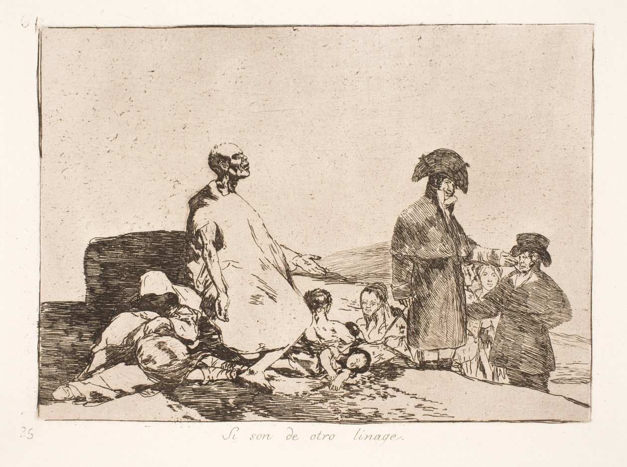 Są z innej rasy (61) autorstwa Francisco de Goya
