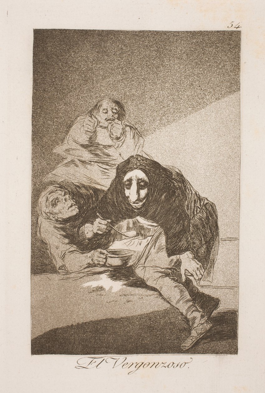Bezwstydny? autorstwa Francisco de Goya