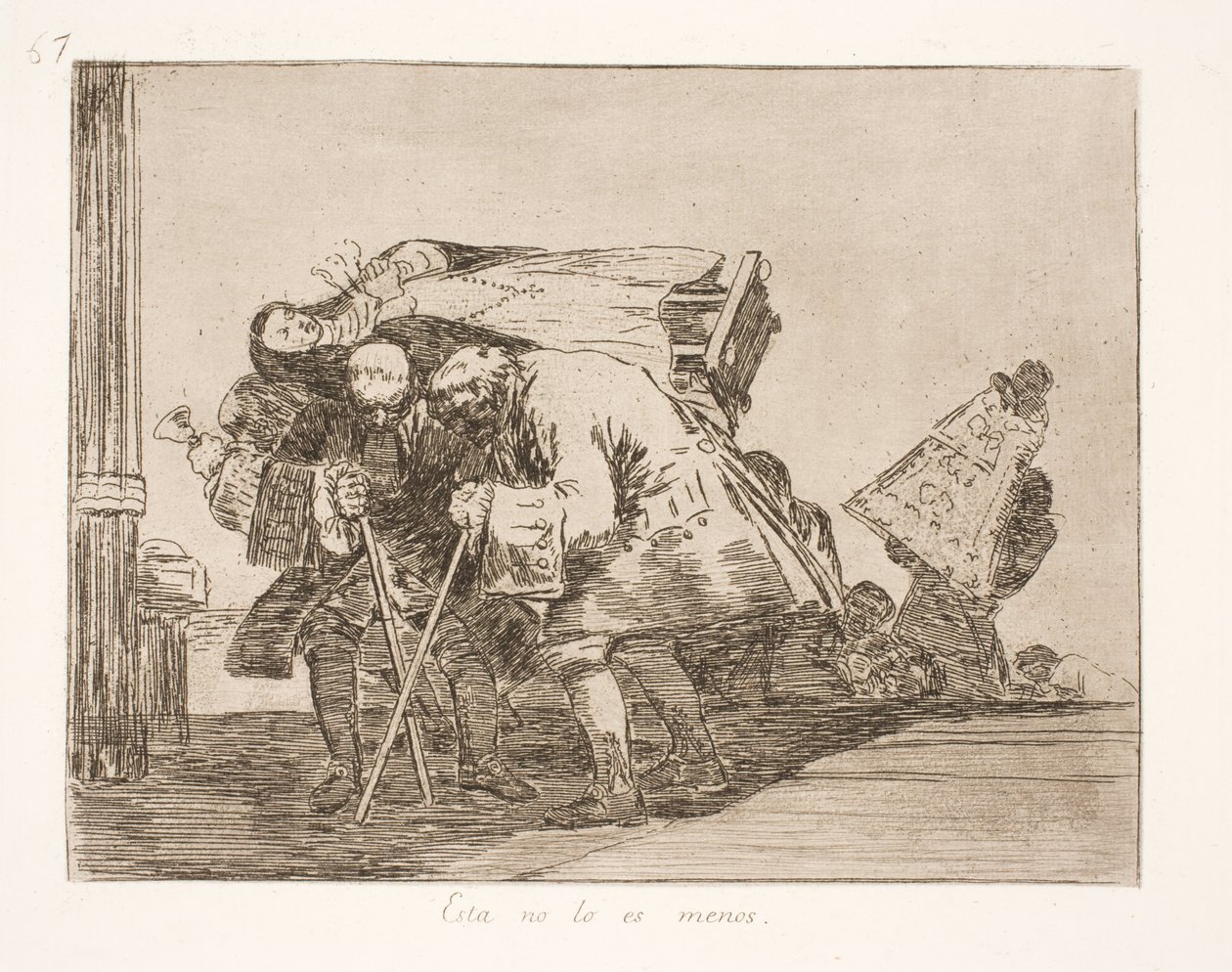Ten nie mniej (67) autorstwa Francisco de Goya