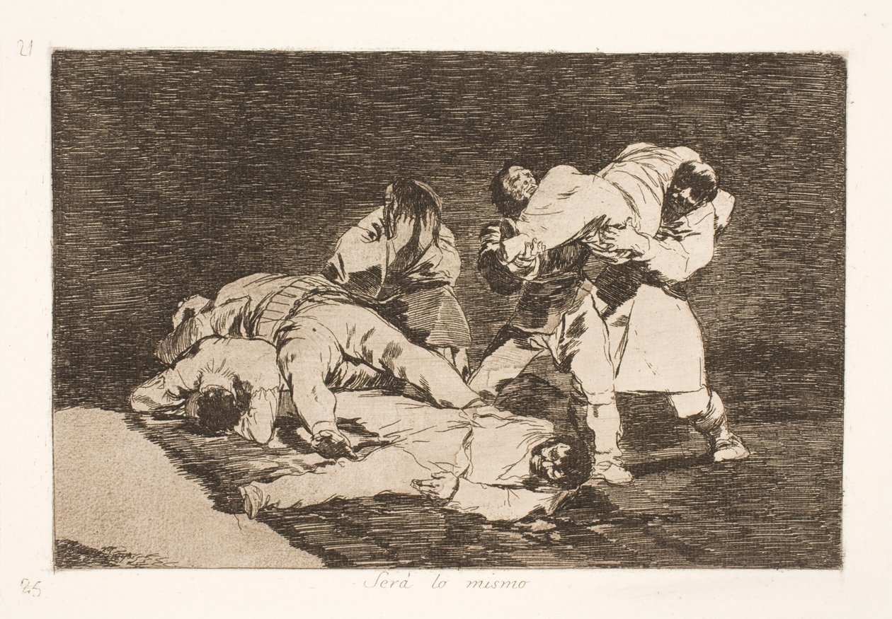 Będzie tak samo (21) autorstwa Francisco de Goya