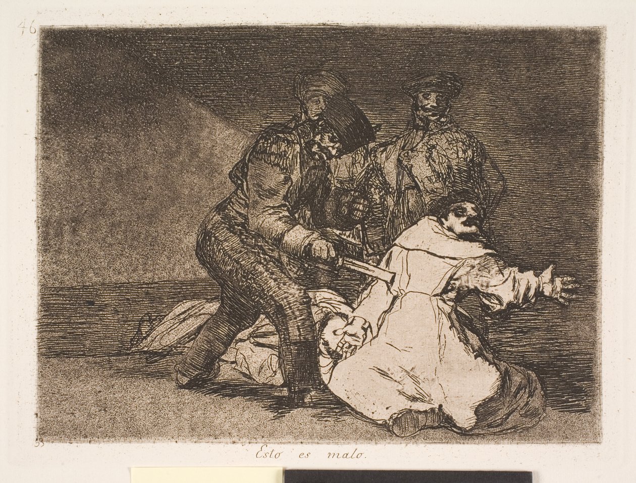 Jest źle (46) autorstwa Francisco de Goya