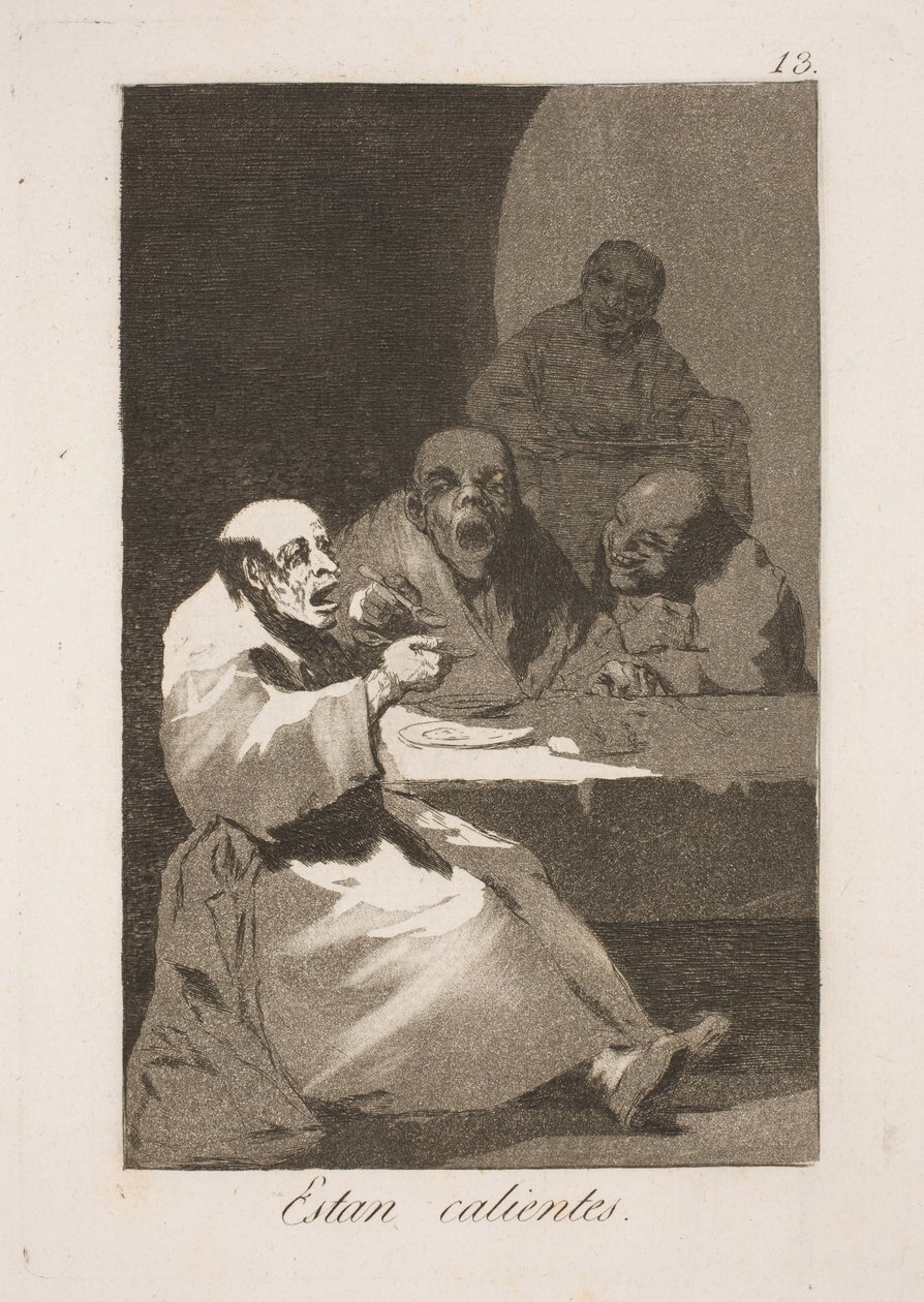 Jest gorące autorstwa Francisco de Goya