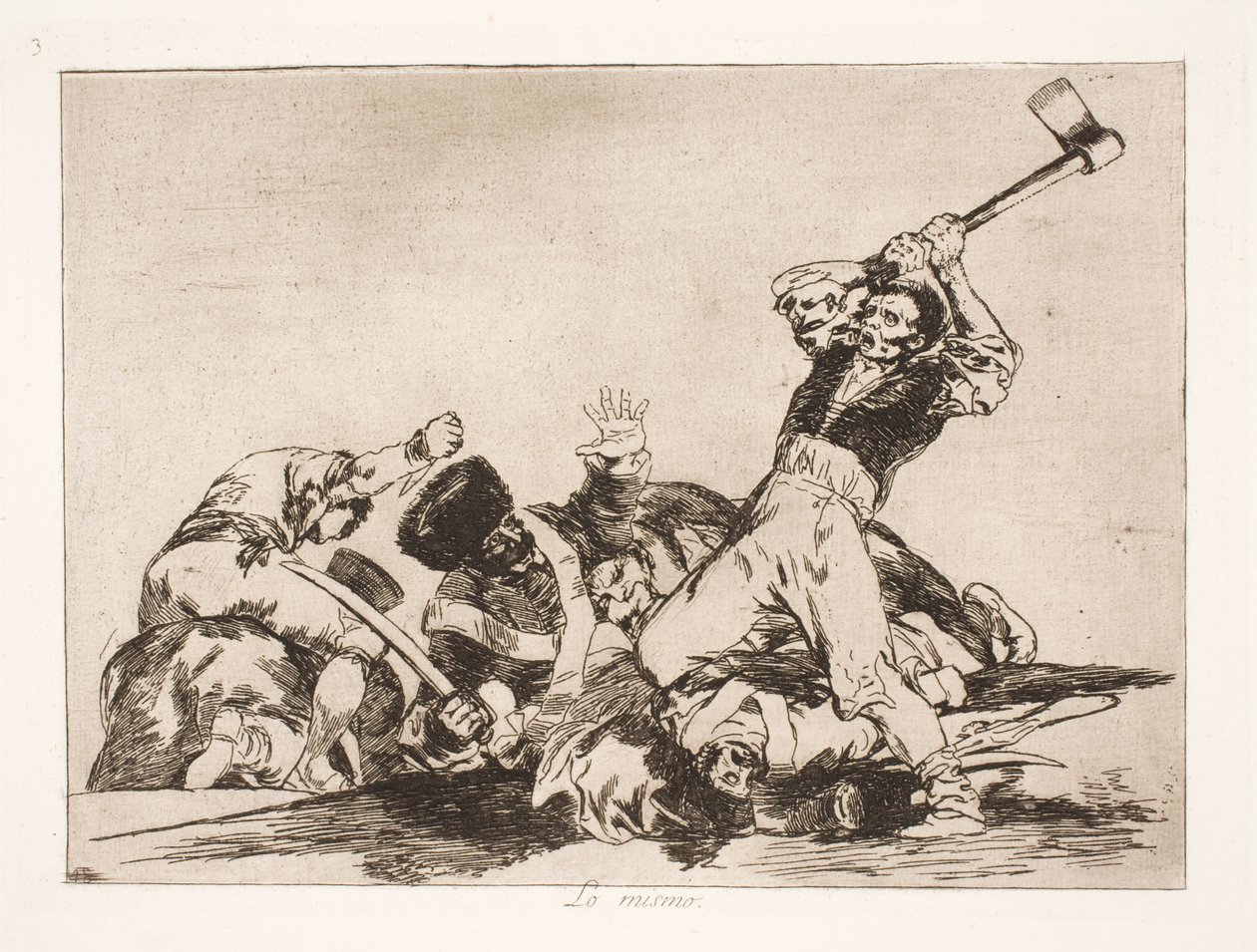 To samo (3) autorstwa Francisco de Goya