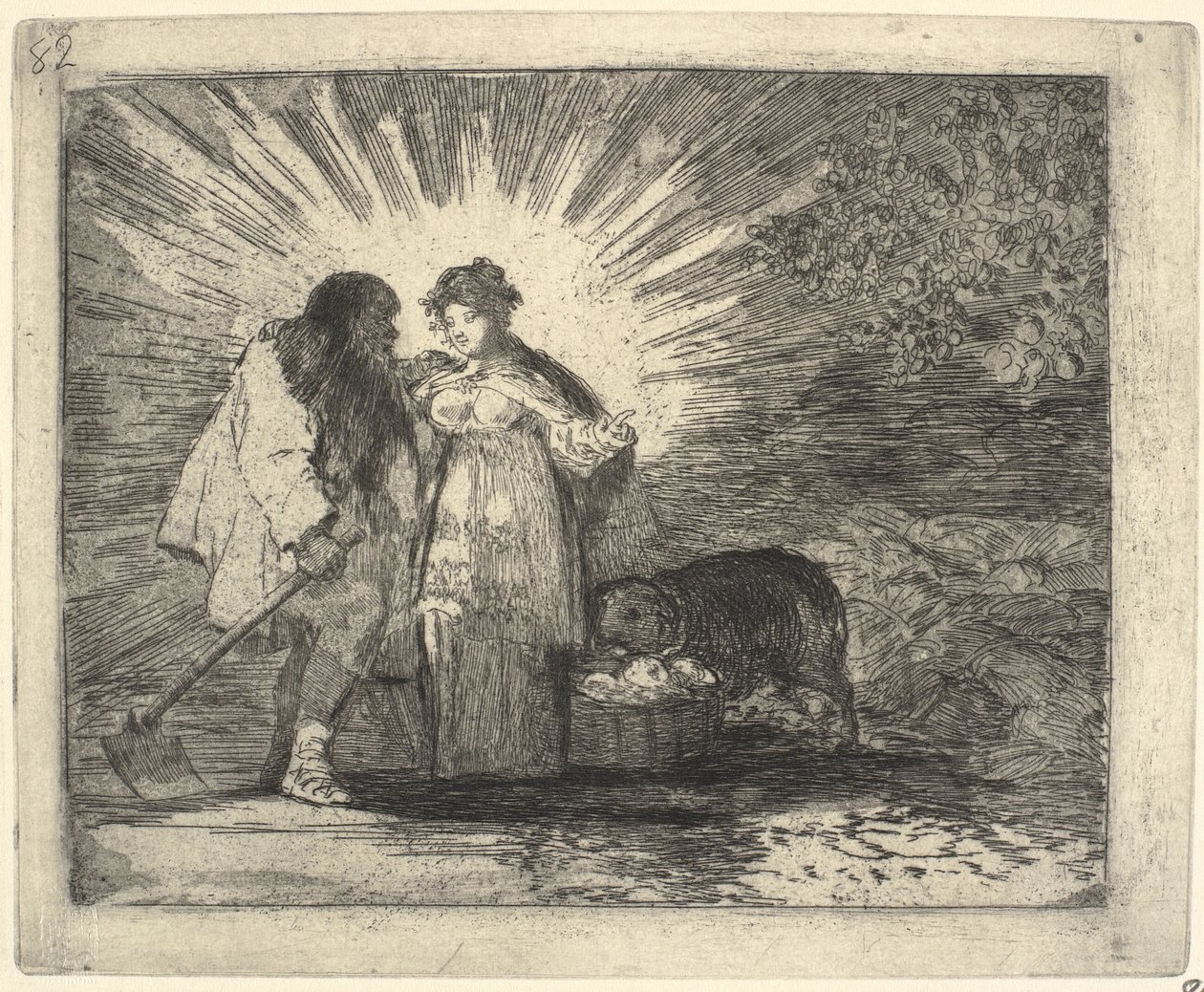 Taka jest prawda (82) autorstwa Francisco de Goya