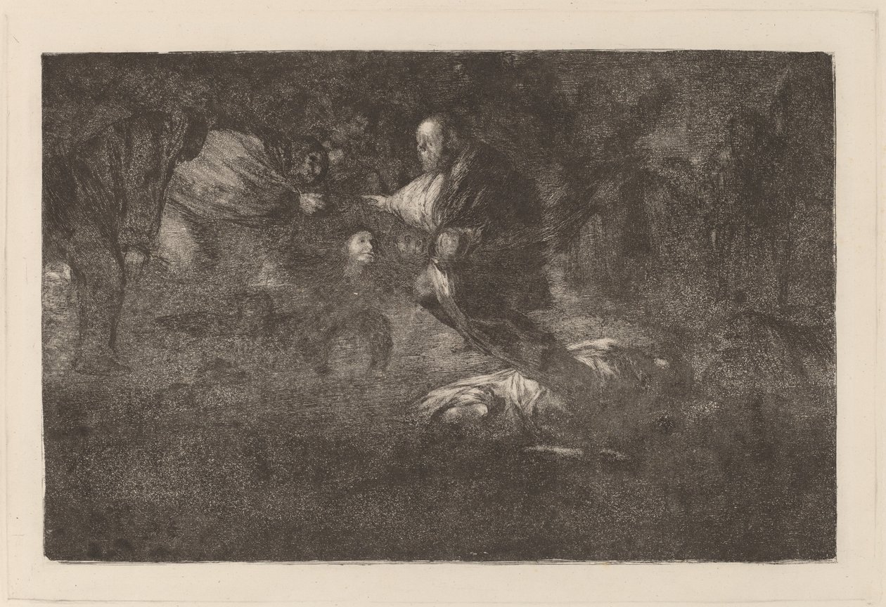 Bóg tworzy ich i łączą się razem (Bóg tworzy ich i łączą się razem) autorstwa Francisco de Goya
