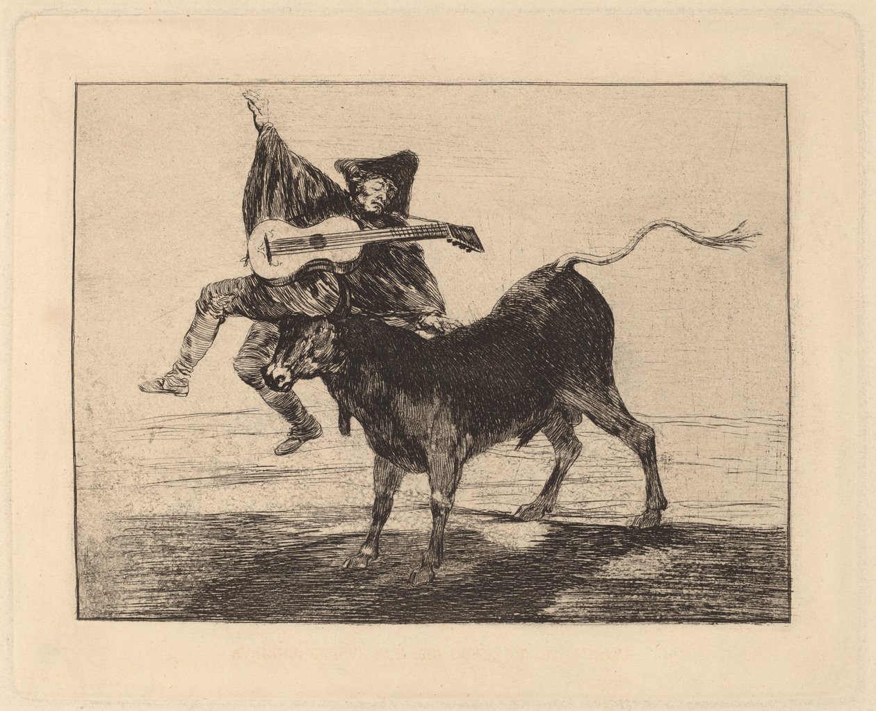 Bóg zapłaci ci vsted (Niech Bóg Ci odpłaci) autorstwa Francisco de Goya