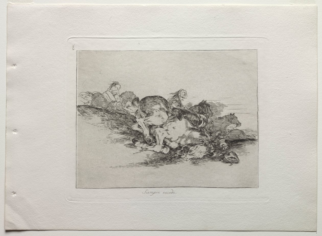 Katastrofy wojenne: to zawsze się dzieje, 1810-1820. autorstwa Francisco de Goya