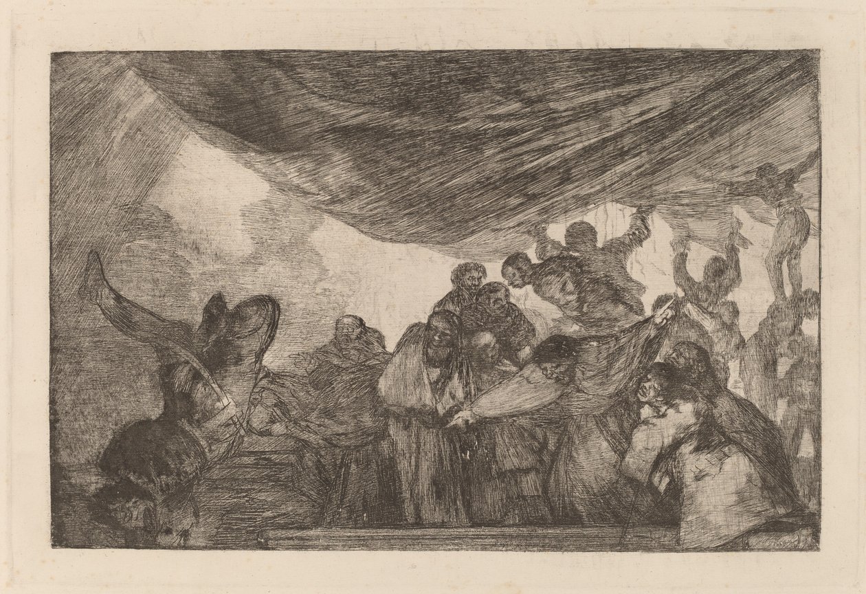 Disparate claro (Clear Folly) autorstwa Francisco de Goya