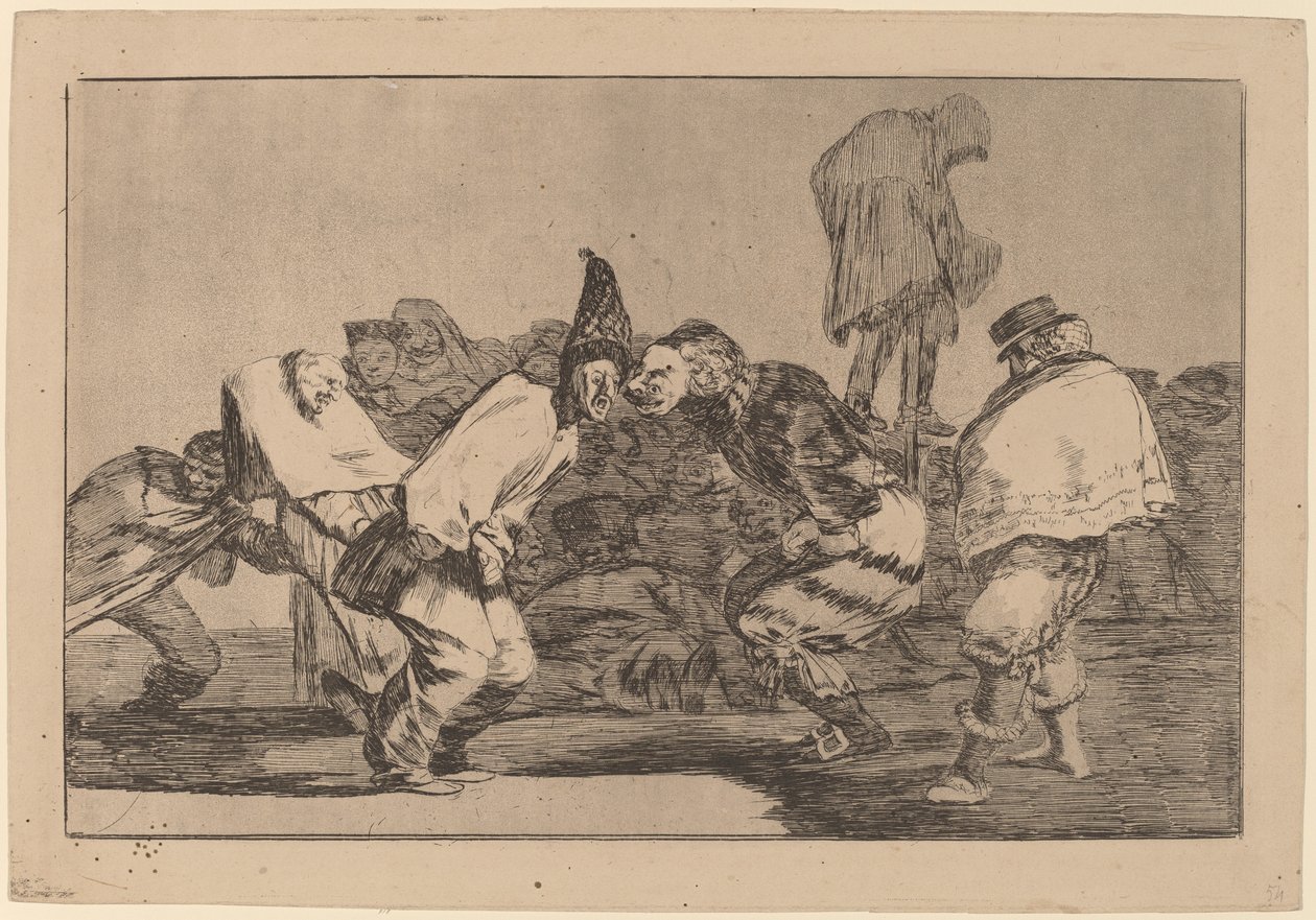 Disparate de Carnaval (Szaleństwo karnawałowe) autorstwa Francisco de Goya