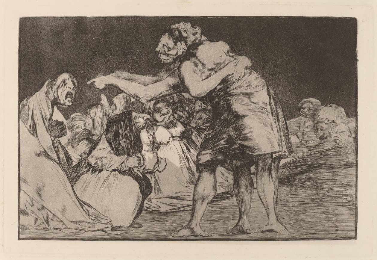 Disparate desordenado (Disorderly Folly) autorstwa Francisco de Goya