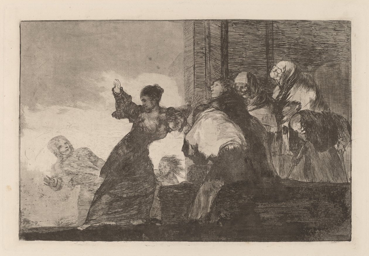 Disparate pobre (biedne szaleństwo) autorstwa Francisco de Goya