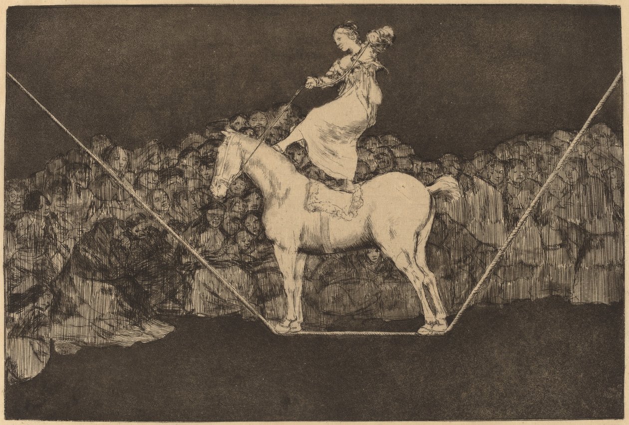 Disparate puntual (Sure Folly) autorstwa Francisco de Goya